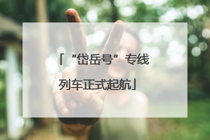 “岱岳号”专线列车正式起航