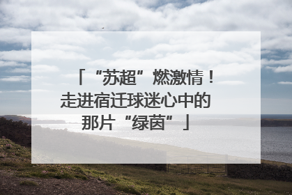 “苏超”燃激情！走进宿迁球迷心中的那片“绿茵”