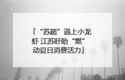 “苏超”遇上小龙虾 江苏盱眙“燃”动夏日消费活力