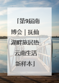 第9届南博会｜抚仙湖畔旅居热 云南生活新样本