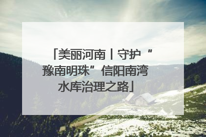 美丽河南丨守护“豫南明珠”信阳南湾水库治理之路