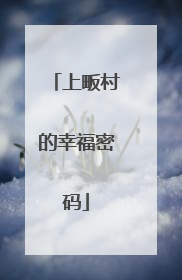 上畈村的幸福密码
