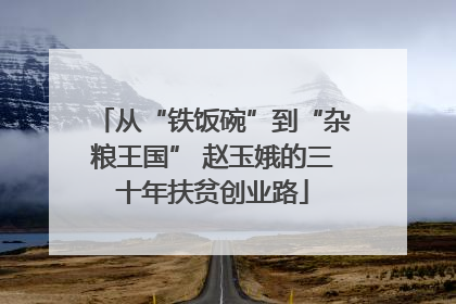 从“铁饭碗”到“杂粮王国” 赵玉娥的三十年扶贫创业路