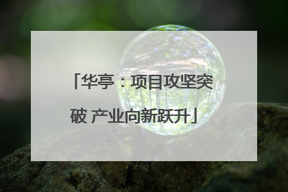 华亭：项目攻坚突破 产业向新跃升