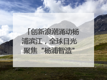创新浪潮涌动杨浦滨江，全球目光聚焦“杨浦智造”｜相约复兴岛
