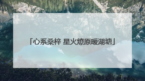 心系桑梓 星火燎原暖湖塘