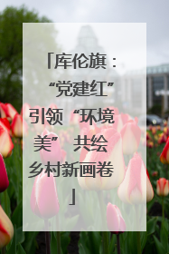 库伦旗：“党建红”引领“环境美” 共绘乡村新画卷