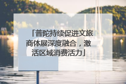 普陀持续促进文旅商体展深度融合，激活区域消费活力