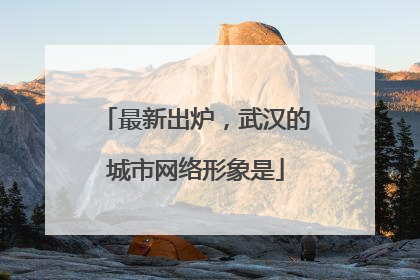 最新出炉，武汉的城市网络形象是
