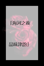 海河之夜 品味津韵