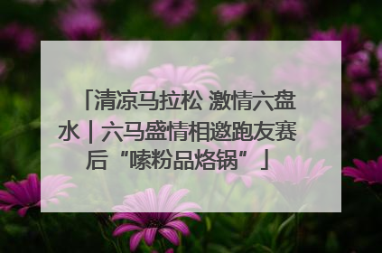 清凉马拉松 激情六盘水｜六马盛情相邀跑友赛后“嗦粉品烙锅”