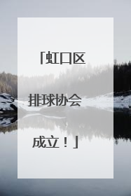 虹口区排球协会成立！
