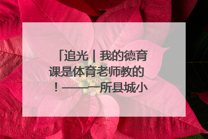 追光｜我的德育课是体育老师教的！——一所县城小学的思政课改革