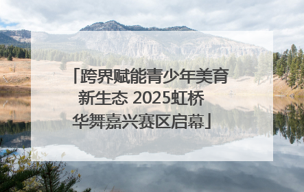 跨界赋能青少年美育新生态 2025虹桥华舞嘉兴赛区启幕