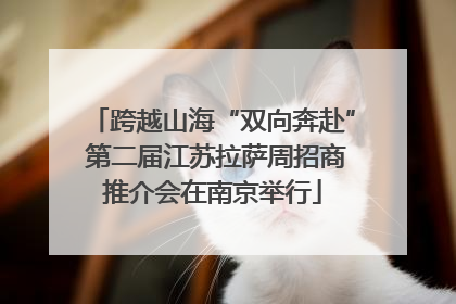 跨越山海“双向奔赴” 第二届江苏拉萨周招商推介会在南京举行