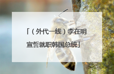 （外代一线）李在明宣誓就职韩国总统