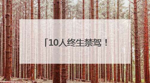 10人终生禁驾！河南交警发布5月份“五大曝光”警示