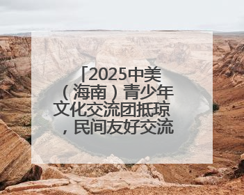 2025中美（海南）青少年文化交流团抵琼，民间友好交流再添新篇